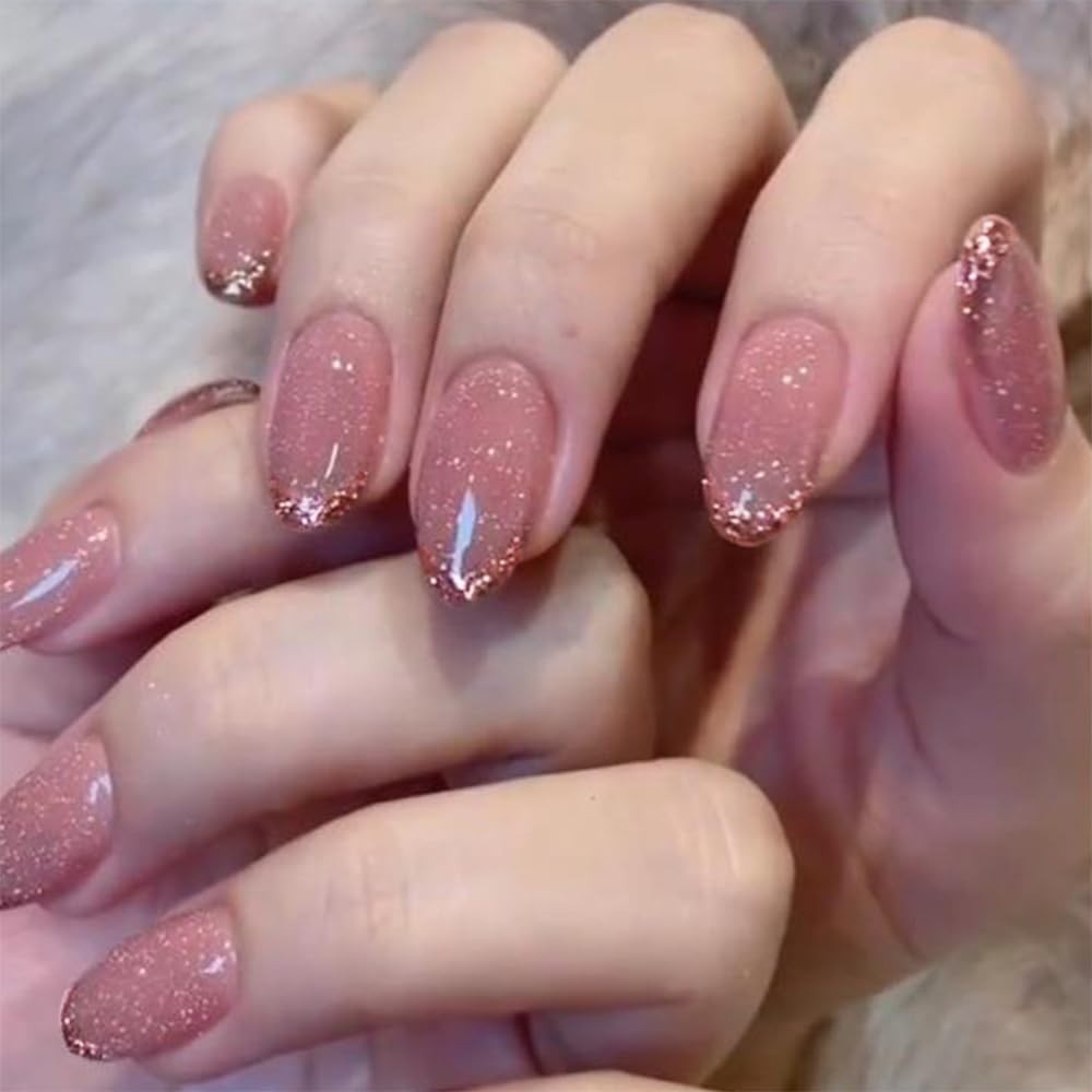 Secret Lives Acrylic Press on Nails Reusable Artificial Designer 24 Nails Set