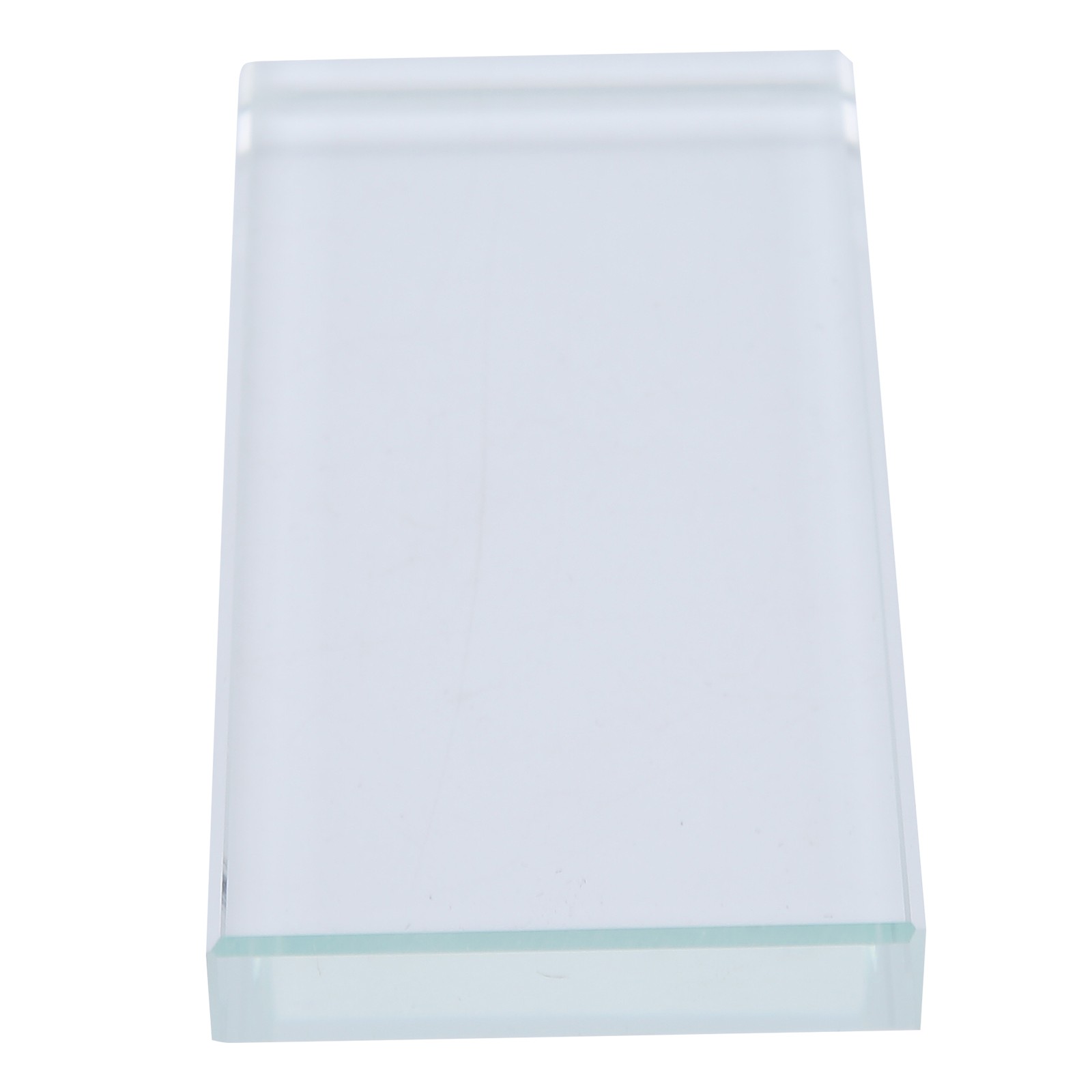 Nail Art Palettes Color Mixing Glass Rectangle Makeup Blending False Eyelash CHU