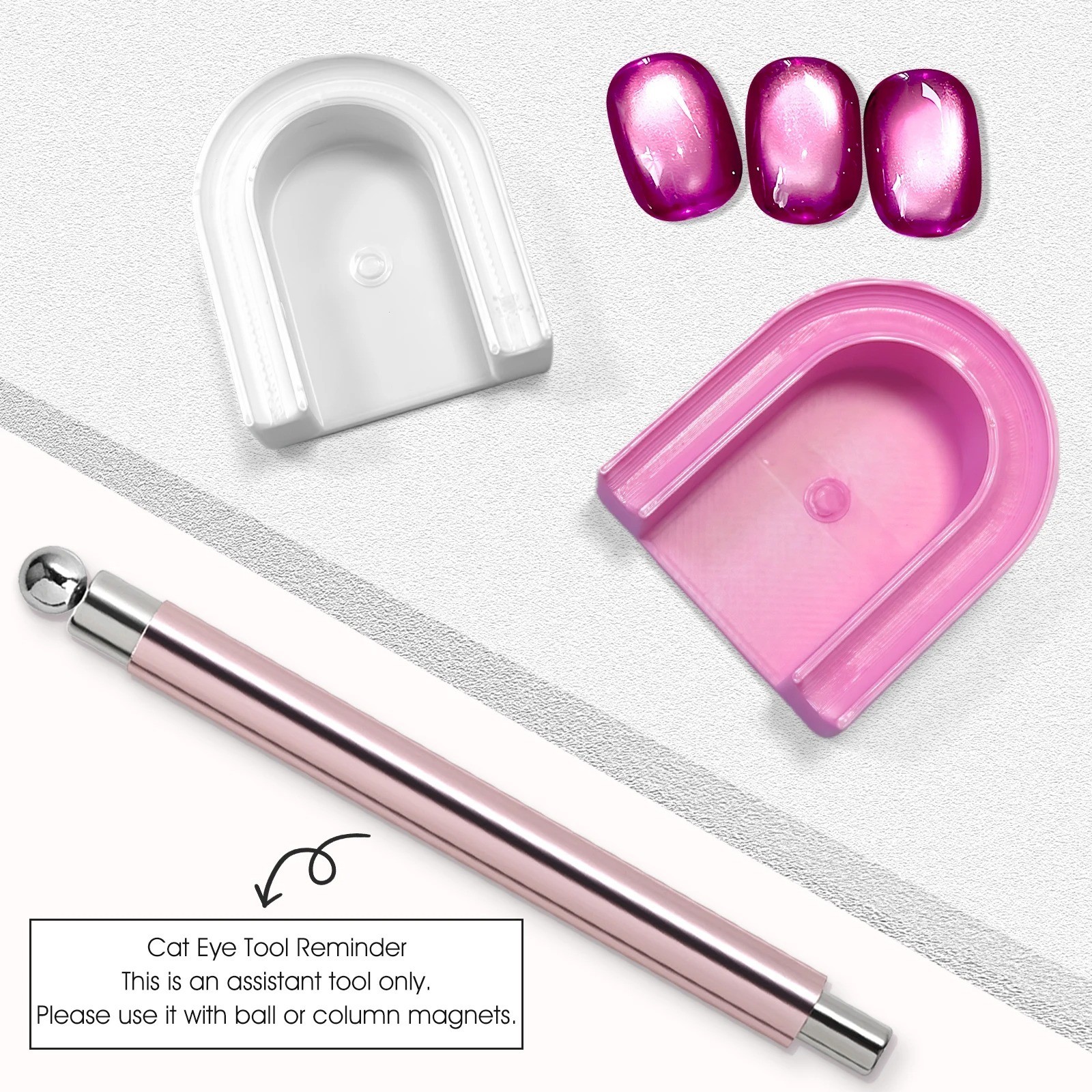Cat Eye Nail Magnet Stick Ball Magnetic Tool UV Gel UK