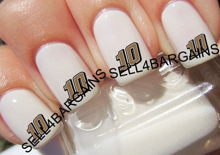 2023 ARIC ALMIROLA #10 DRIVER NASCAR AUTO RACING》Nail Art Decals