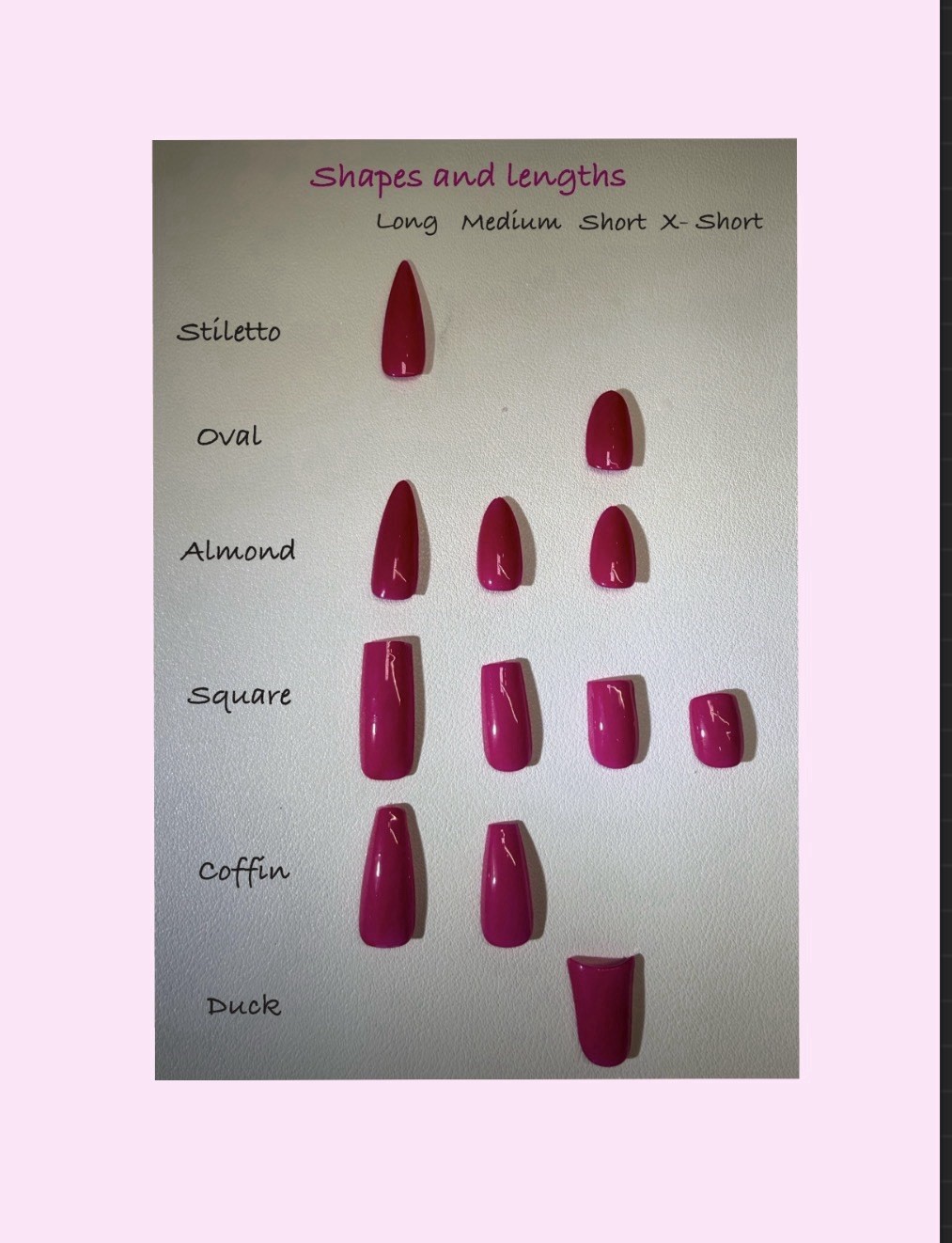 Strawberry chocolate 3D stiletto press-on nails, long gel, food theme