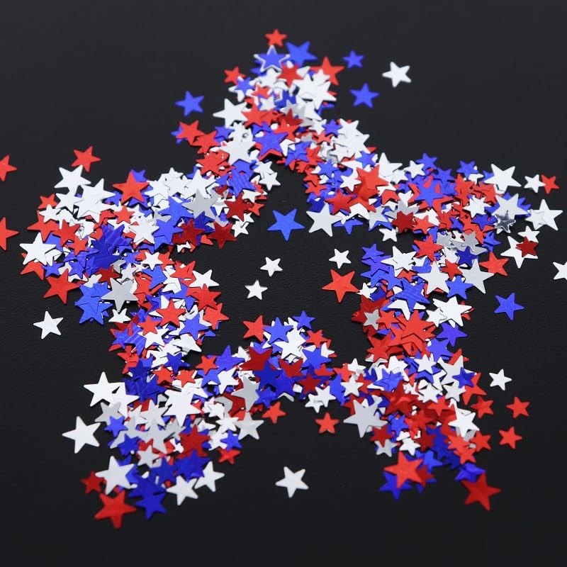 12 Grids Independence Day Nail Sequins，3D Holographic Nails independence Day-1
