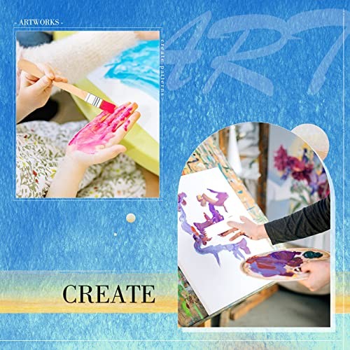 30 Pcs Acrylic Pouring Swipe Painting Tools Supplies Acrylic Pouring Tools