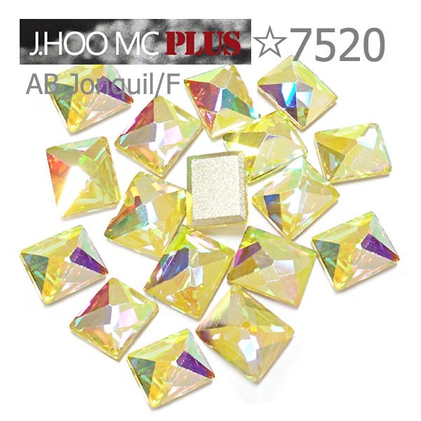 J.HOO Crystal 7520 Cosmic Flat Back Rhinestones 8×6mm Nail Art (10pcs)