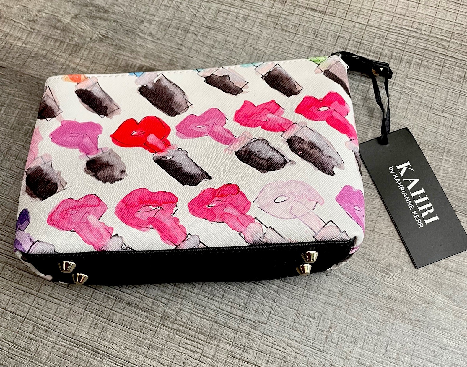 Dashing Diva Gloss Nails Girl Bundle ~ Cherries Charm, Cosmetic Bag, Phone Fan
