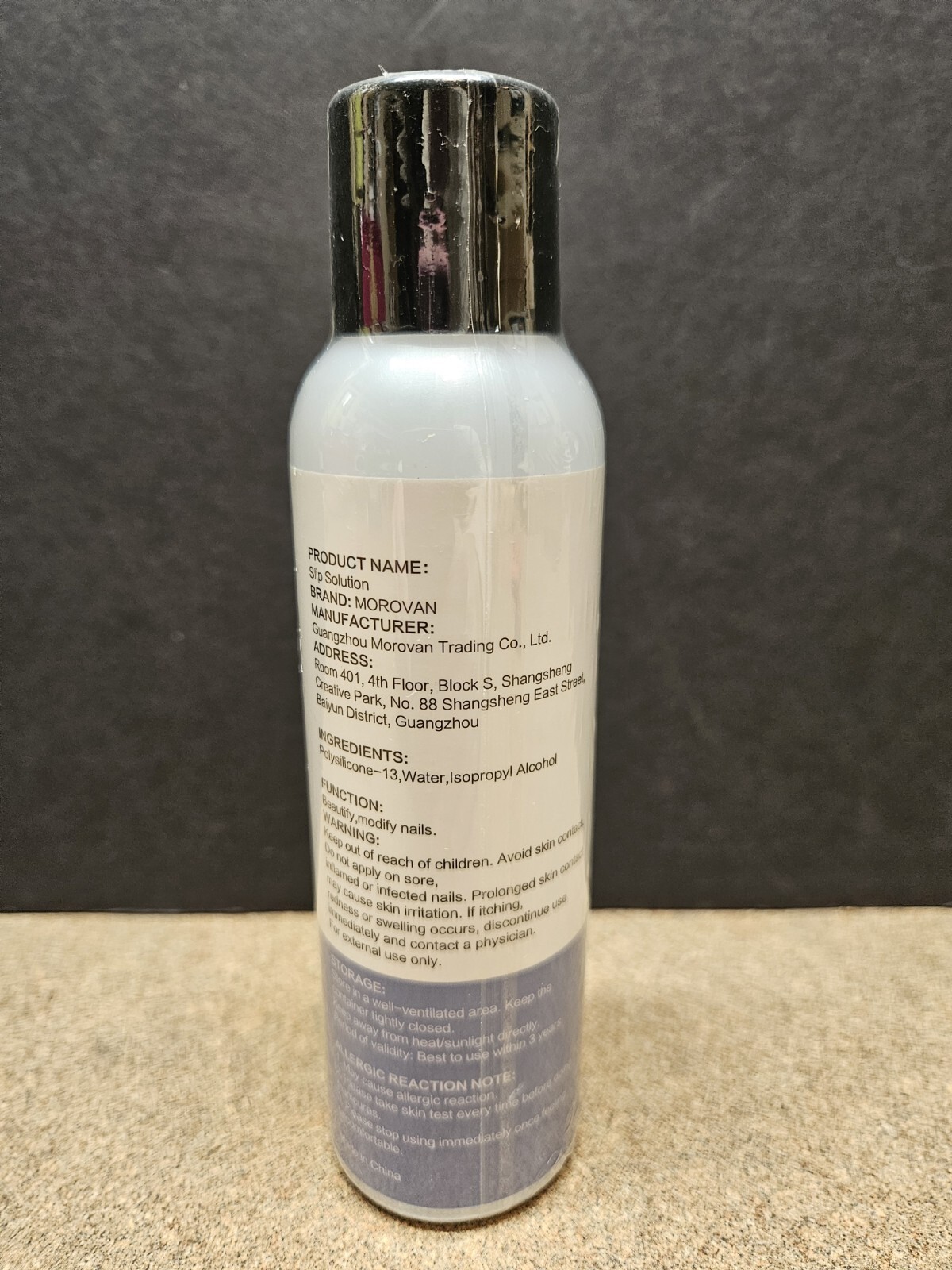 MOROVAN SLIP SOLUTION for POLY NAIL GEL Professional POLY NAIL ART