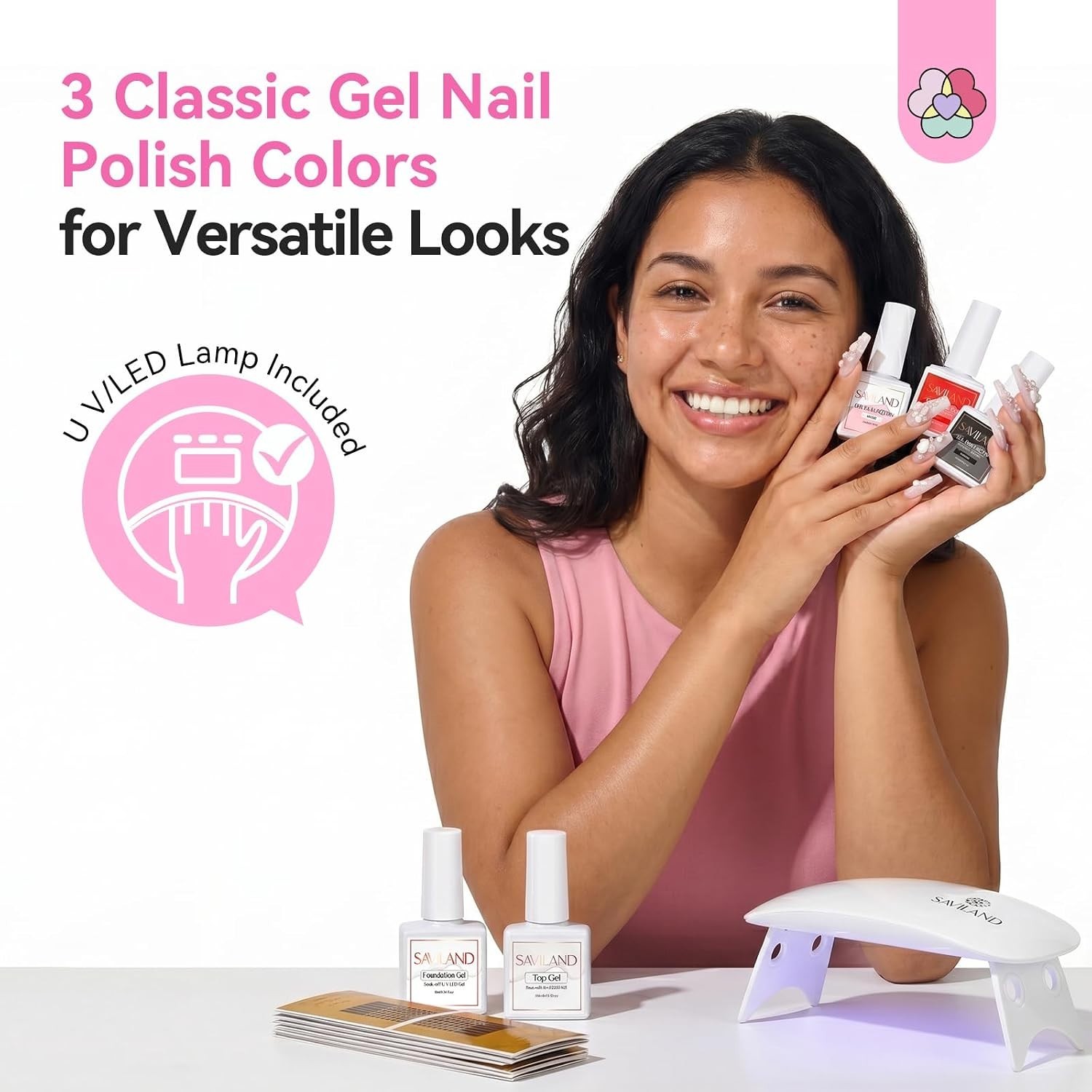 Complete Acrylic Set with Nail Drill & Gel Polish