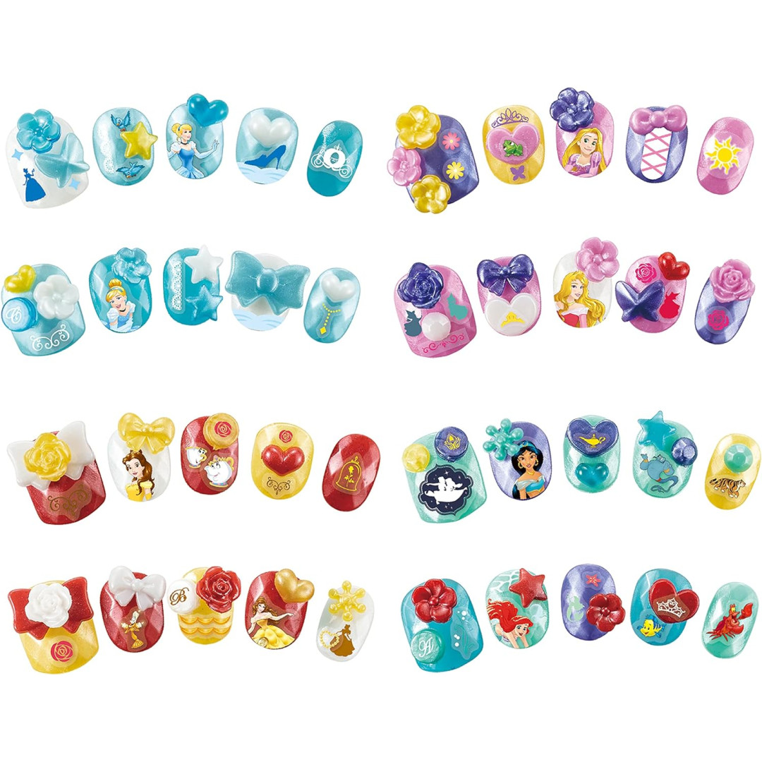 Aquabeads Nail Studio – Disney Princess 40 Creations Set New Kids Childrens Toy