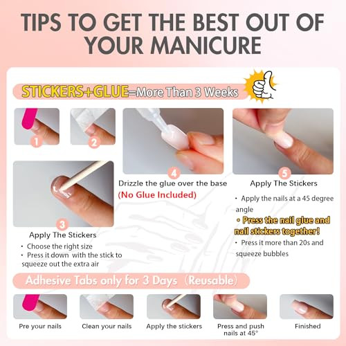 Ombre From Pearly White to Pink Press on Nails Medium Almond Glossy Ombre Pink