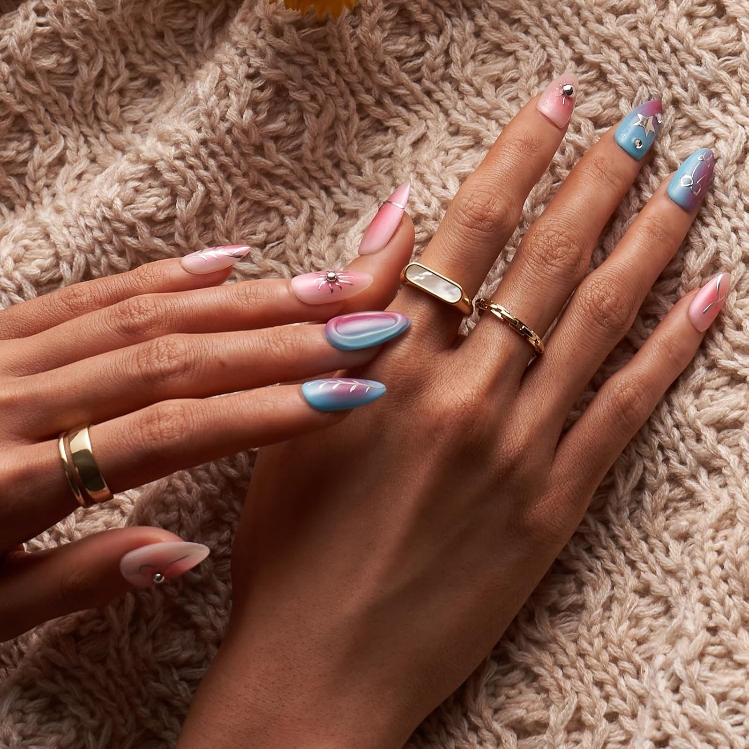 Soft Gel 240pcs Almond Nail Tips – Long Lasting Full Cover for Every Occasion