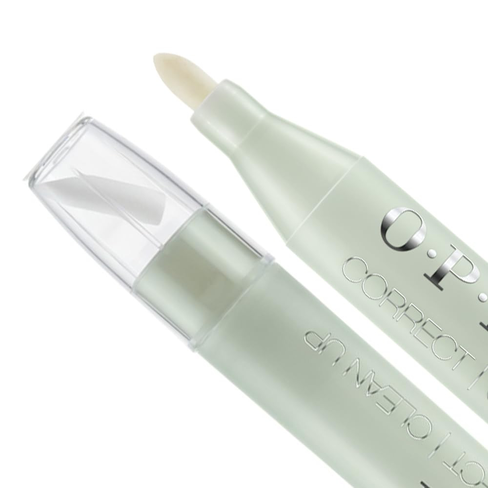 Correct Clean up | Refillable Nail Polish Remover Corrector Pen | Gentle & Non-D