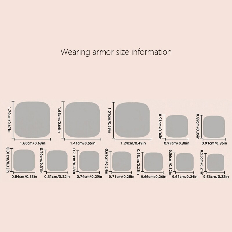 24 Pieces Short Square False Toenails With Glitters Rhinestones Embellishments