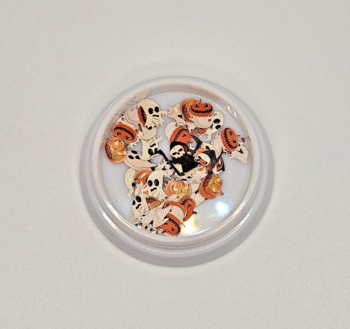 Halloween Ghosts Pumpkins Nail Decoration 3D