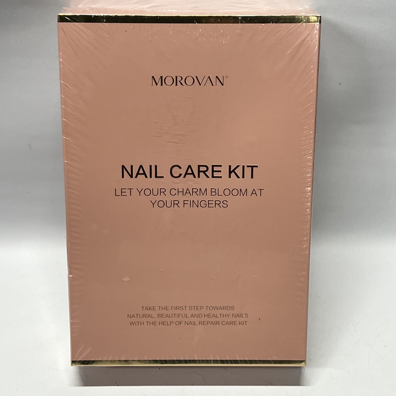 Morovan (Acrylic & Natural) Nail Care System Kit NEW SEALED Cuticle & Nail Care