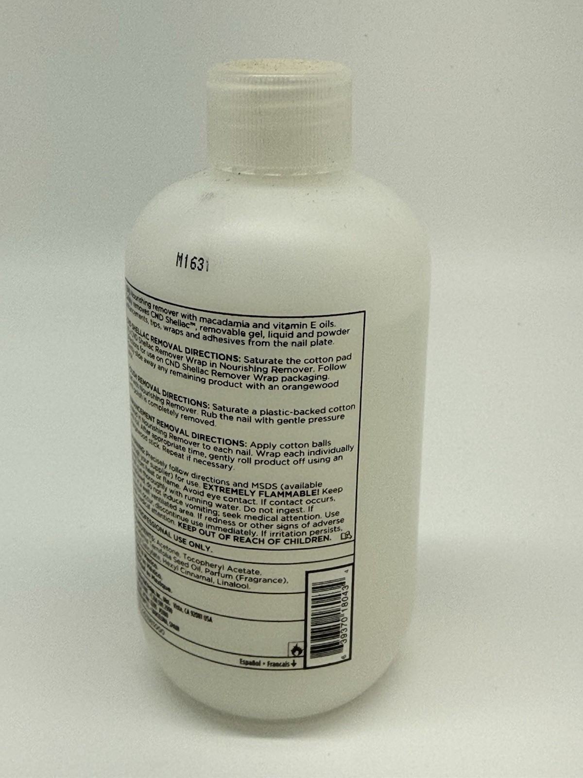 CND SHELLAC POWER POLISH – NOURISHING REMOVER (8oz) – REF# 2203983000