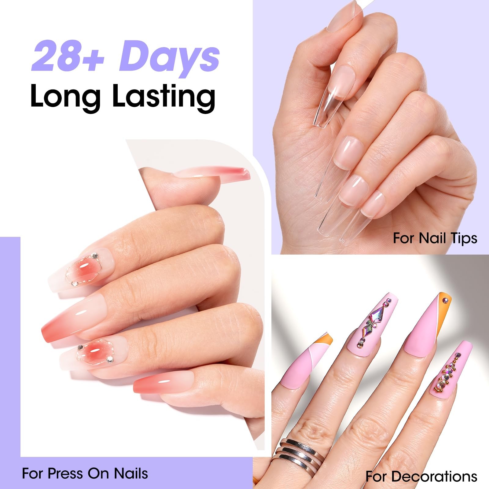 Gellen Semi Solid Nail Glue & Glue for Press ons