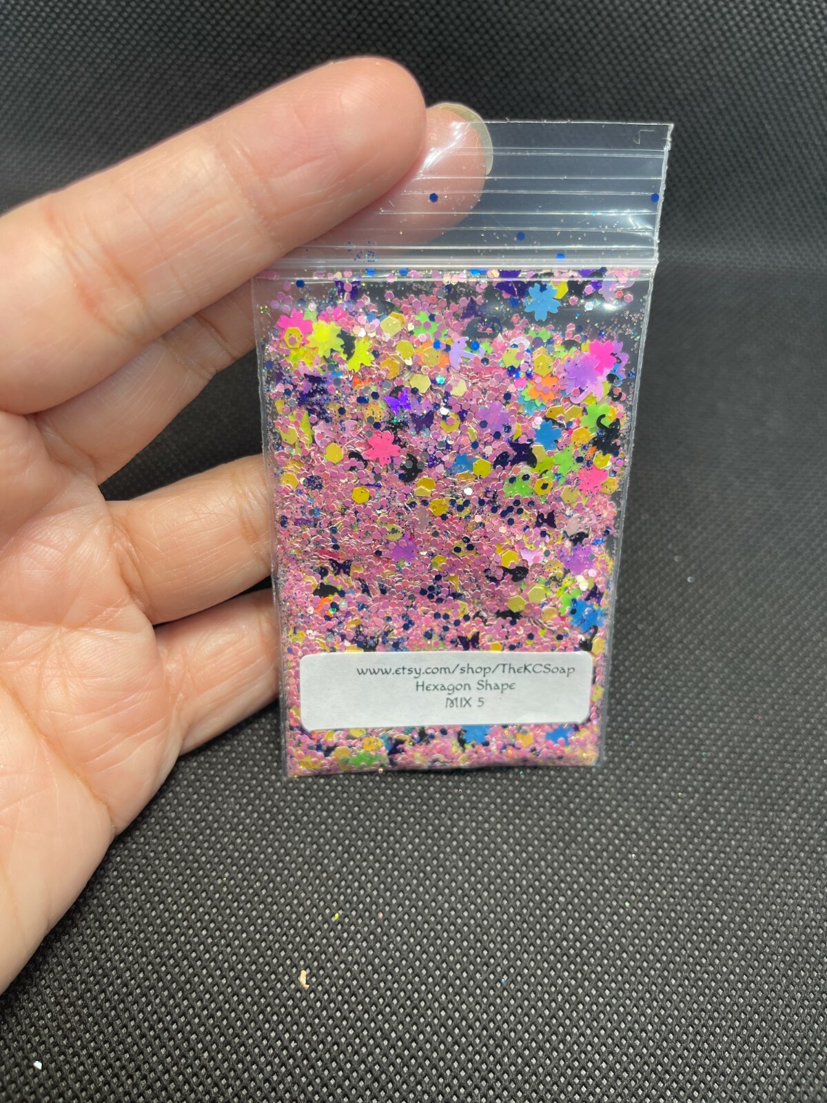 Glitter Mix Spring Neon Edition acrylic-gel-nail-art Butterfly Mickey USA seller