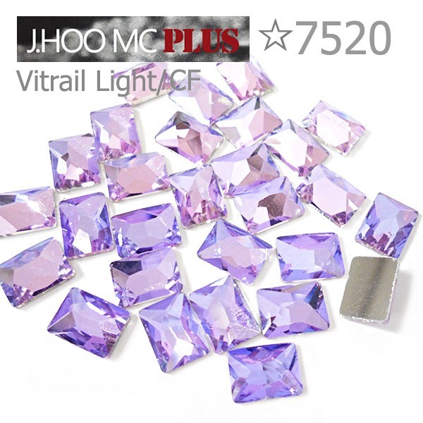 J.HOO Crystal 7520 Cosmic Flat Back Rhinestones 8×6mm Nail Art (10pcs)