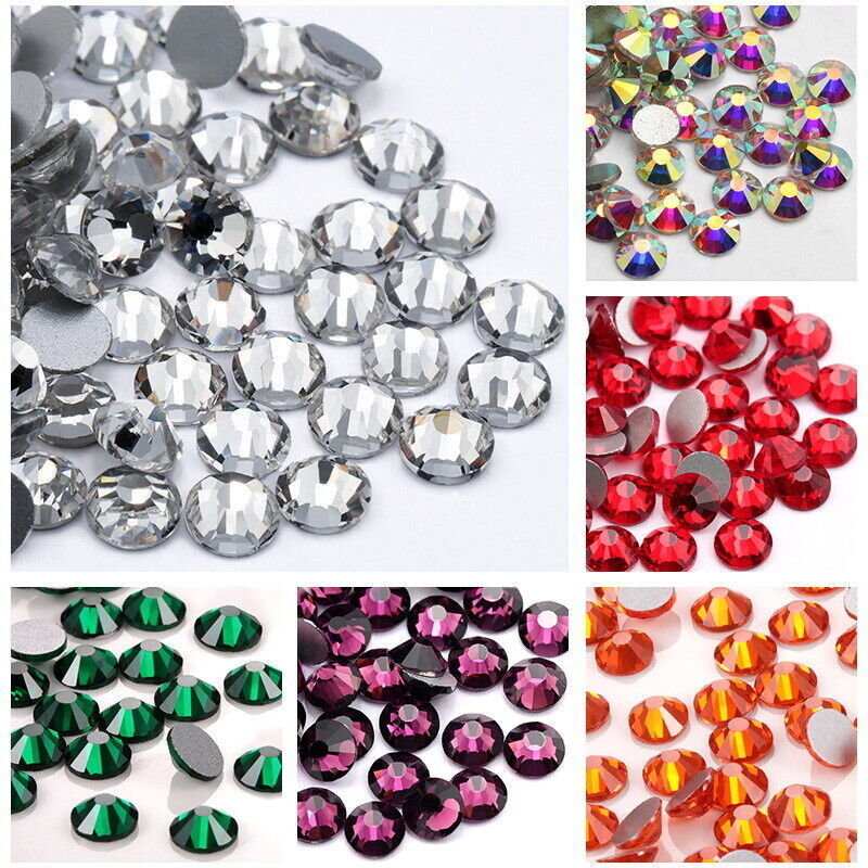 Glitter Nail Art Rhinestones Nail Decoration Wholesale DIY Crystal Gems 1440Pcs