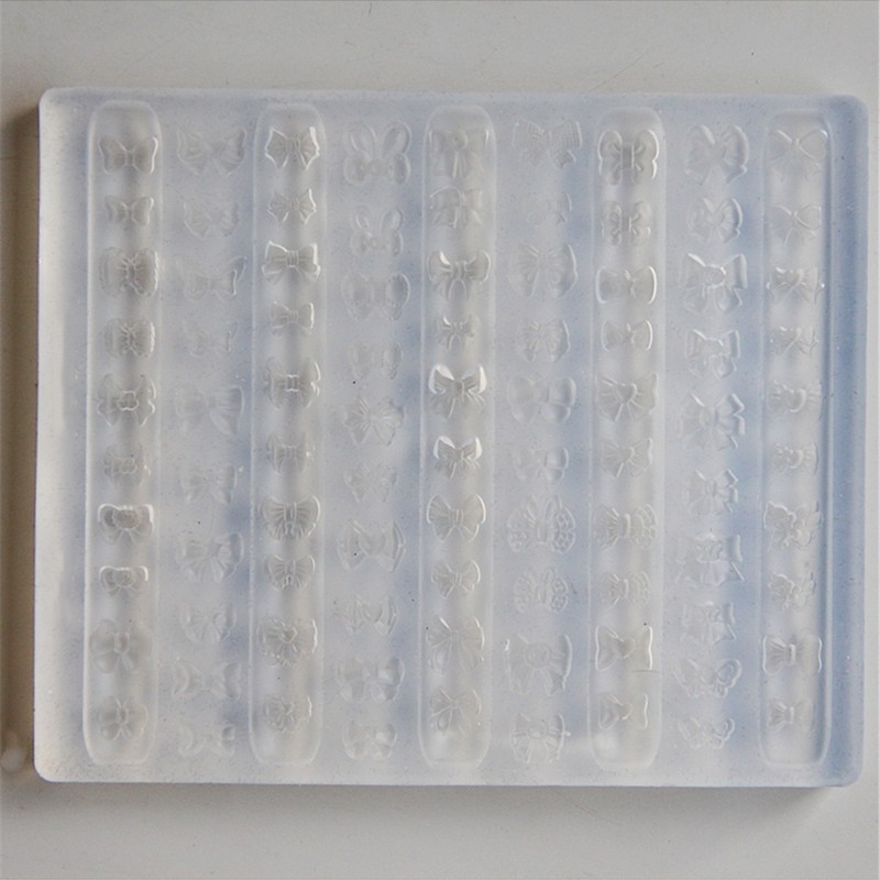 Lovely Bowknot Nail Art Mould Portable Accessory for Jewelry and Craft Supplies