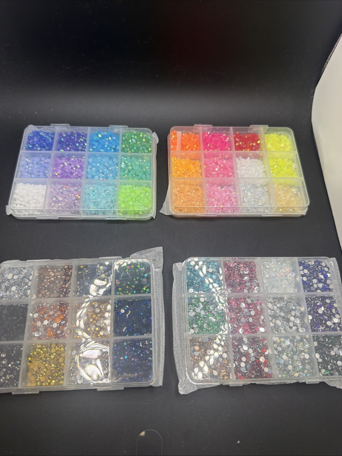 Rhinestone Nail Art Lit Multiple Colors