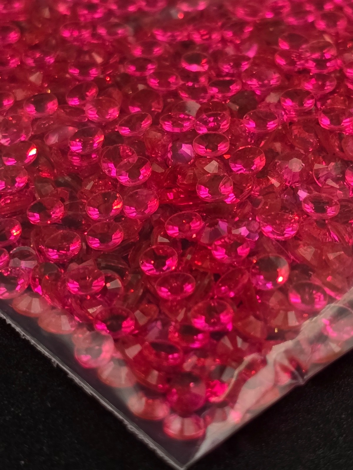 2000 x Resin 4mm Flat Back Rhinestones Phone Nail Shoe Art Craft Gems SS16 DIY