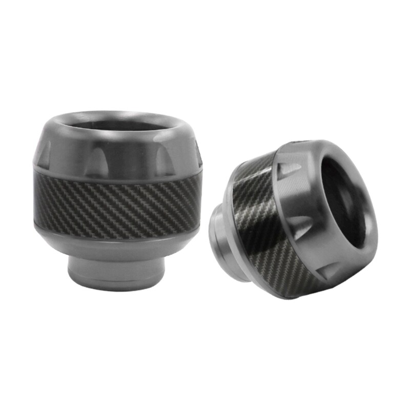 2x Universal Motorcycle Falling Protector Explosion-proof Front Fork Cups Slider