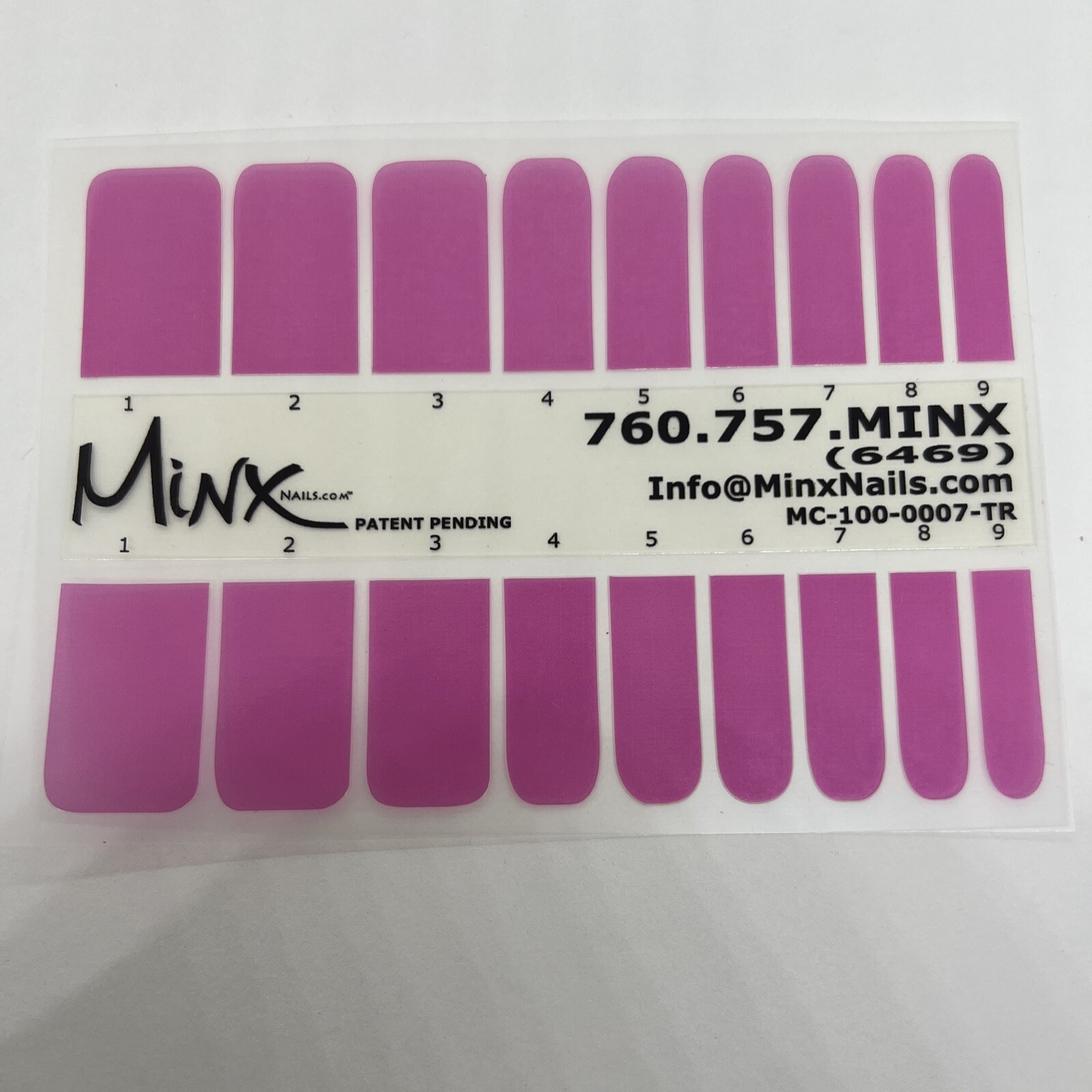 Minx Foil Nail Cover Nail Art Sticker Manicure Wraps