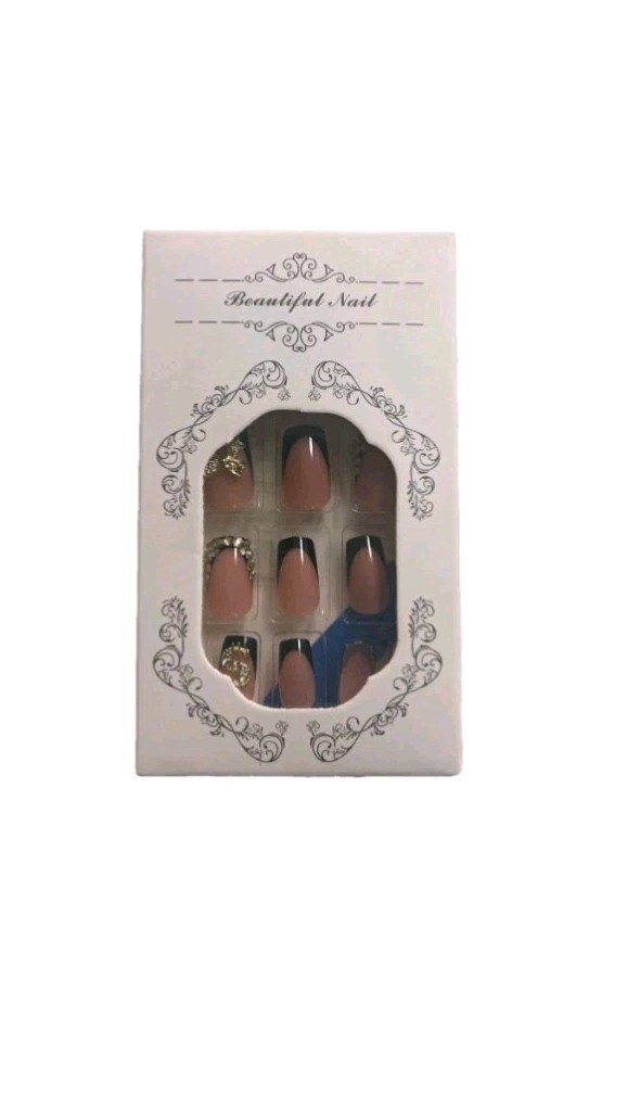 Set Of 6! Press On Nails, Resauble Nails, Natural Delicate&Comfortable