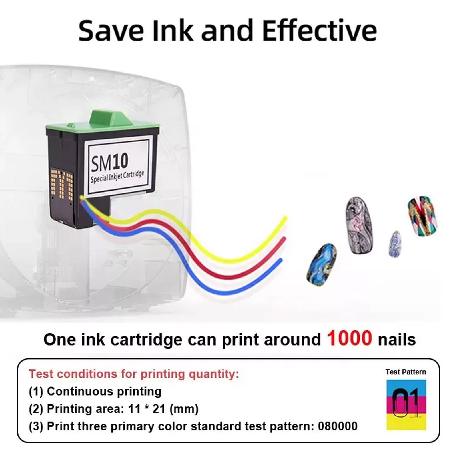 Top Gel /Print Gel /SM10 Inkjet Cartridge for O’2NAILS Nail Art Printer V11/X11