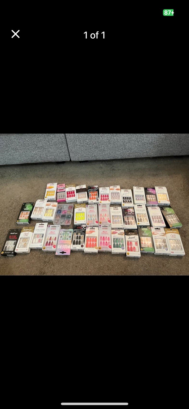 Kiss And Other Brands Press On Nail Lot