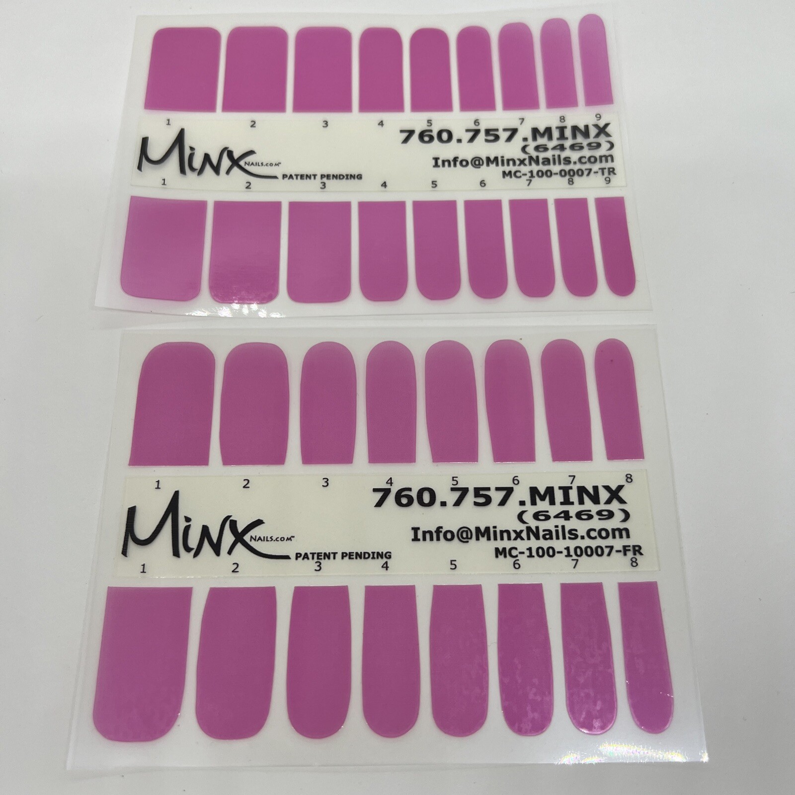 Minx Foil Nail Cover Nail Art Sticker Manicure Wraps