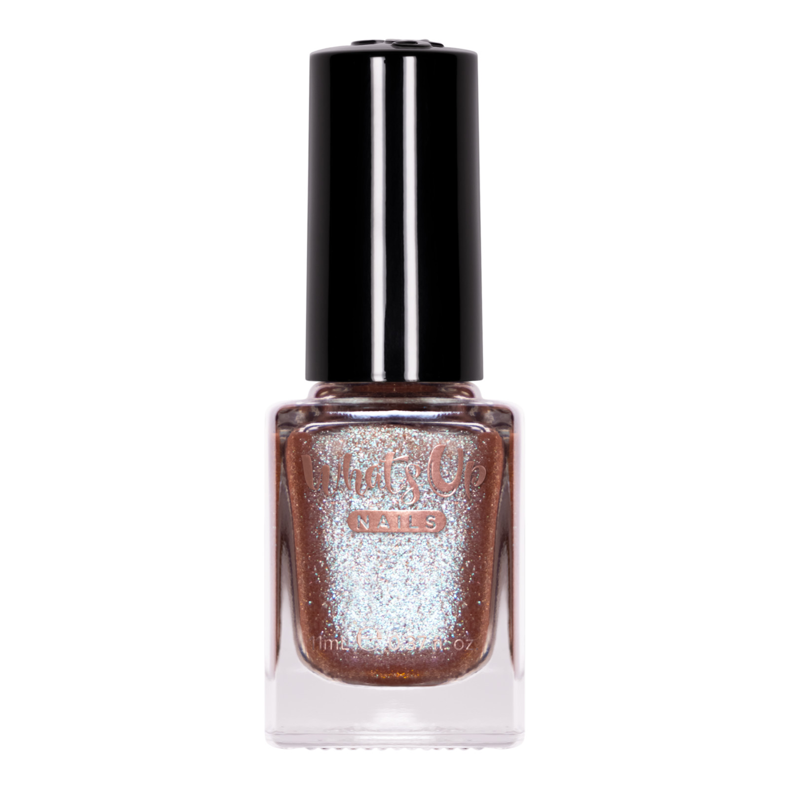 Earthlike Nail Polish (Brown Base Green/Purple Duochrome Shimmer) for Nail Art