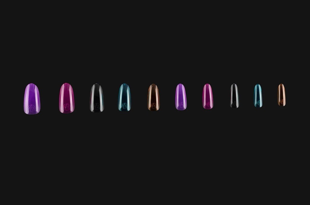 Apres GEL-X Nail Extensions 5 Colors Stiletto Long Tips 500 PCS 10 Sizes ART ME