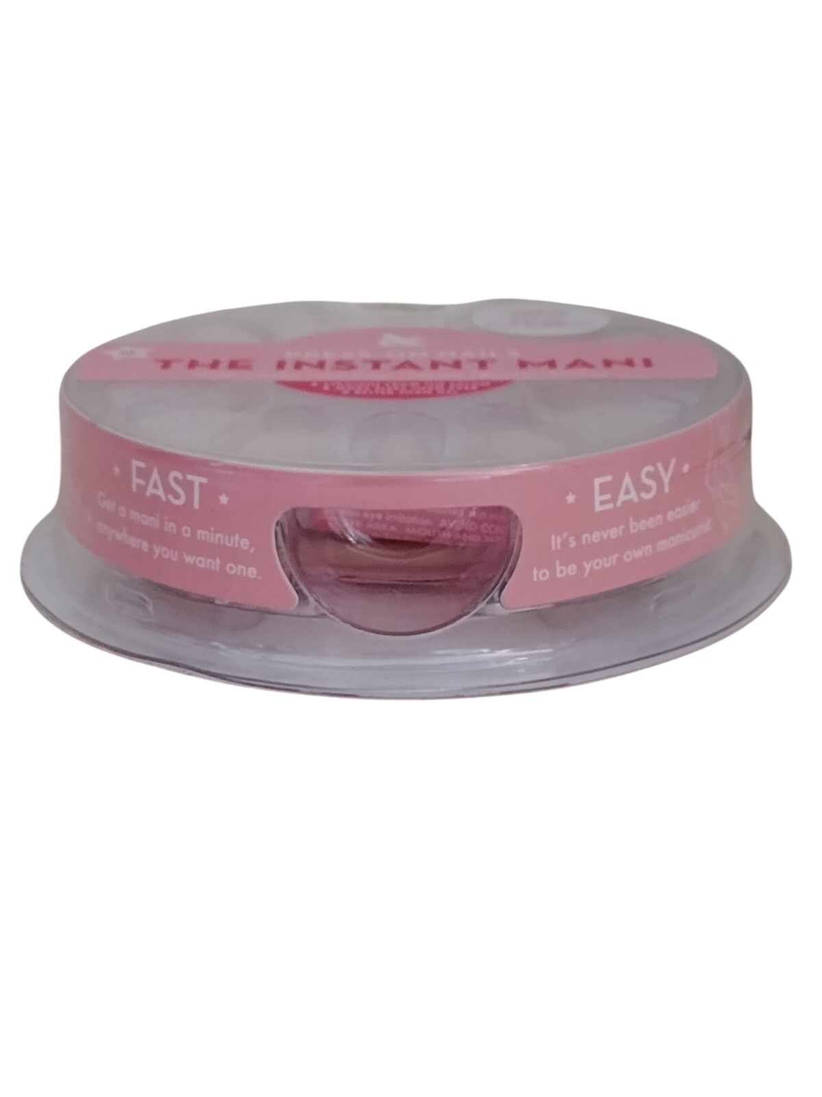 Olive & June Press-On Nails THE INSTANT MANI 42ct Medium Length PINK GOLDFISH