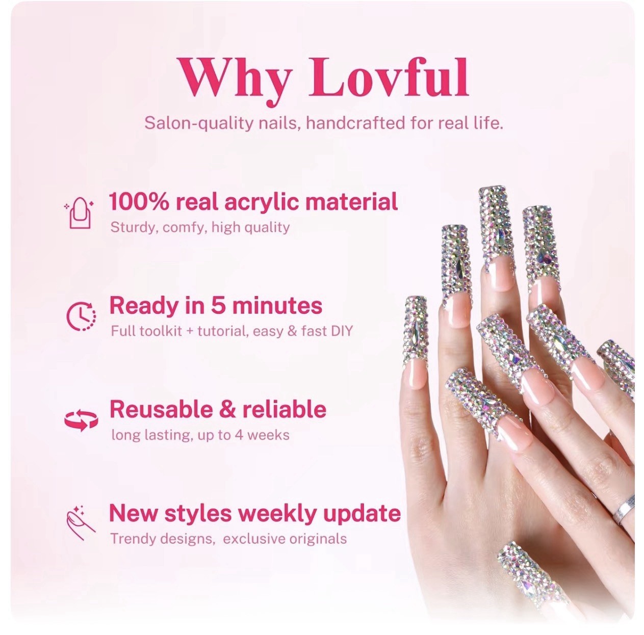 LOVFUL Press On Nails