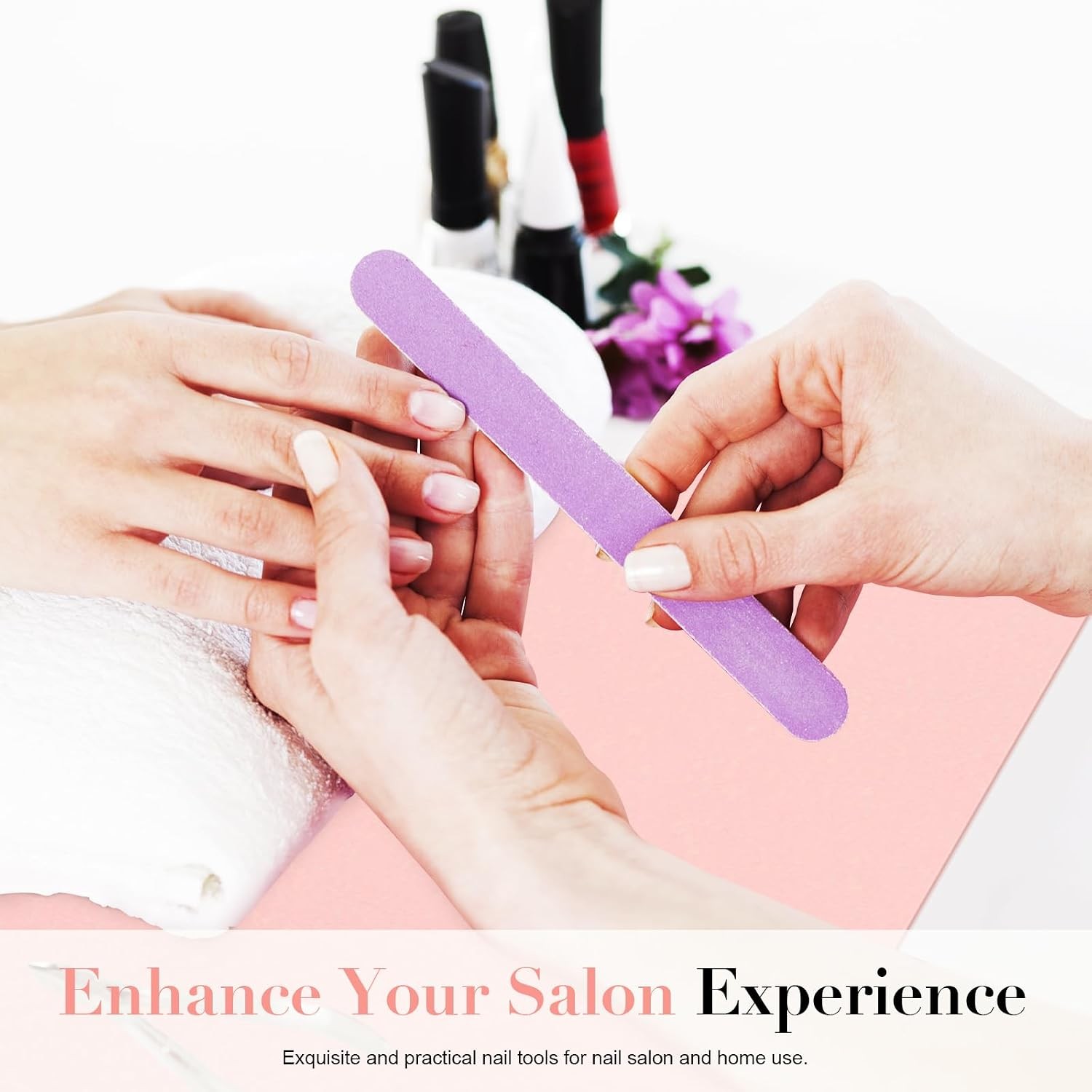 Pink Nail Art Table Mat – Foldable Hand Rest Pad for Nail Art