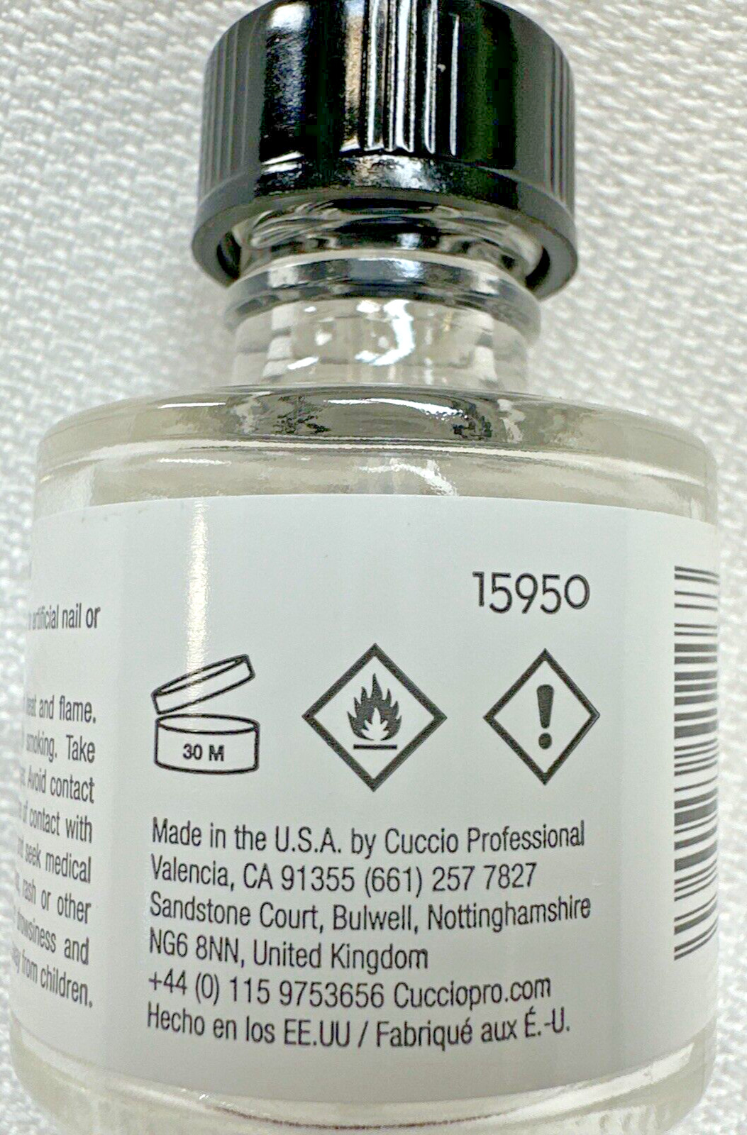 Cuccio Pro Natural Nail Dehydrator Balances PH for Maximum Adhes 1 fl oz / 30