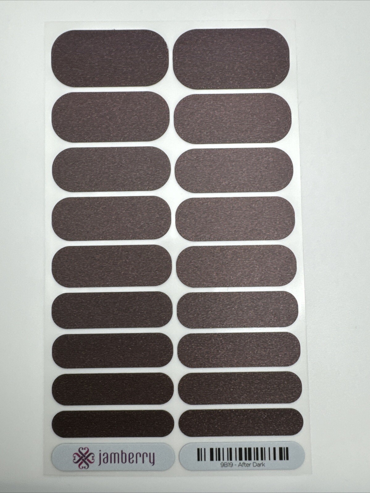 Jamberry Nail Wraps After Dark Full Sheet (black Sparkle/glitter/ Solid)