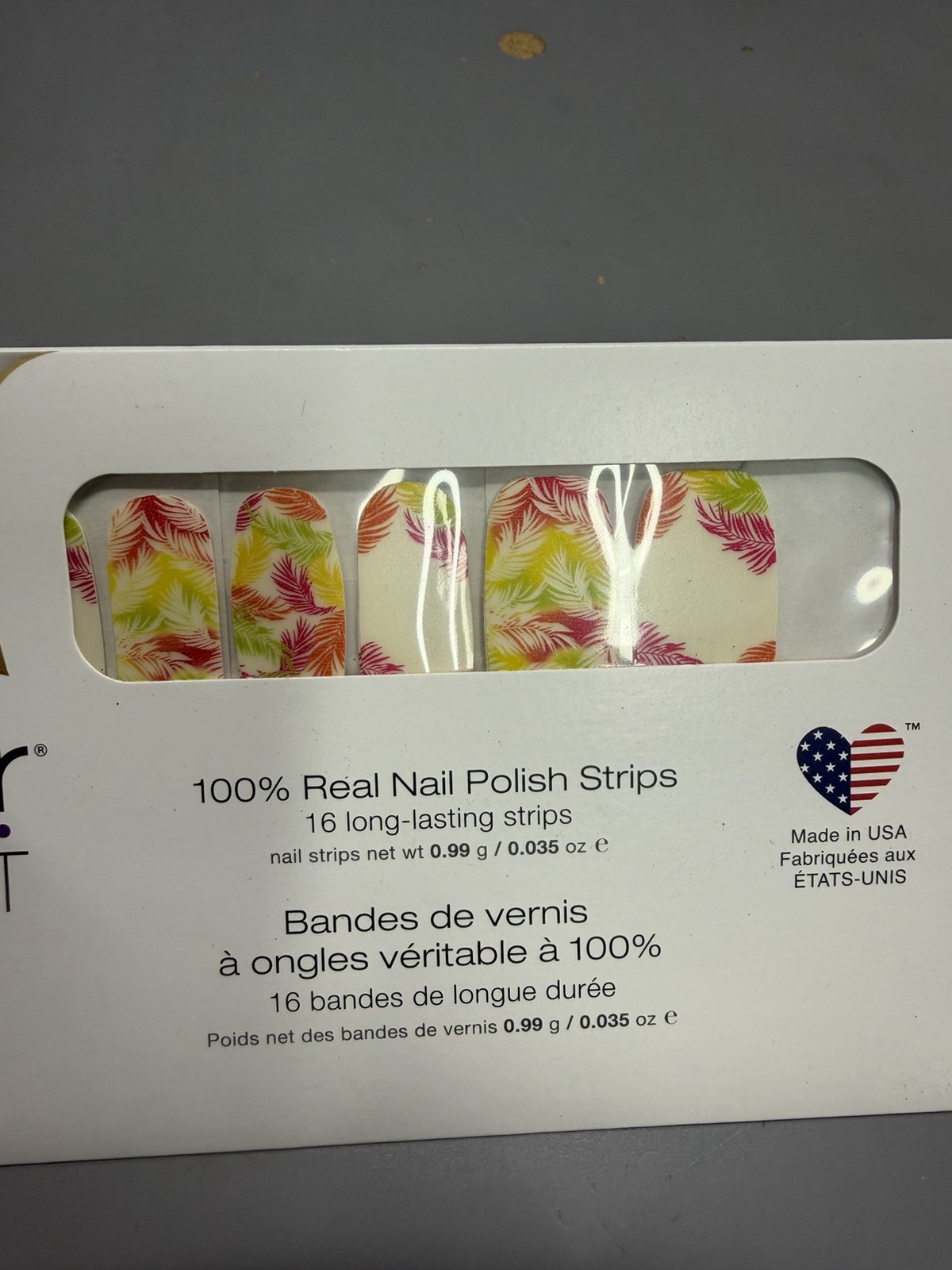 Color Street Nail Polish Strips Lot Of 6 Sealed Floral Pink Purple Black NEW