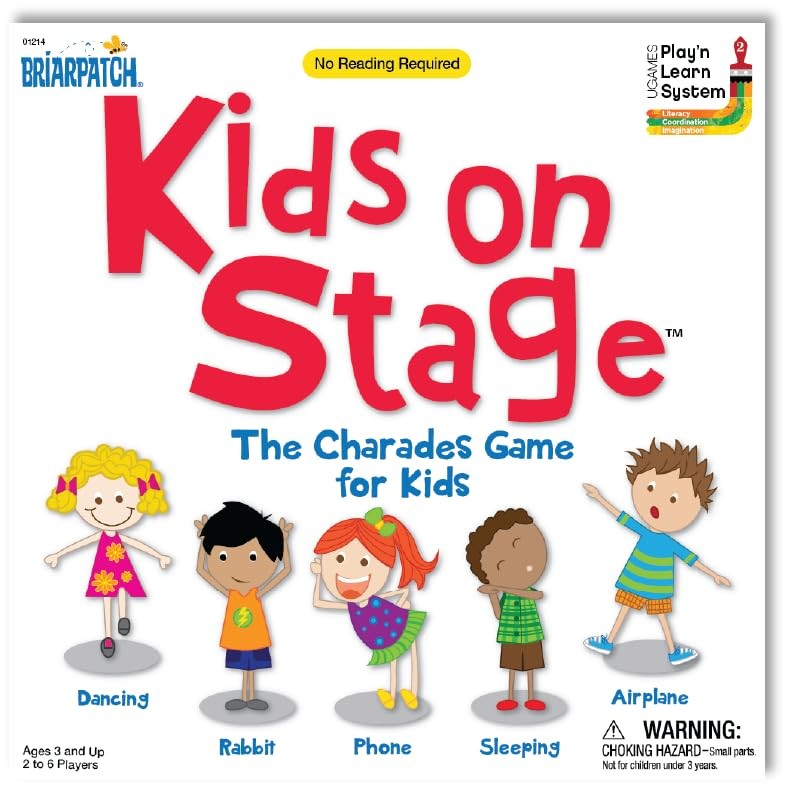 University Games Kids on Stage Game, Grades PreK+ (UG-01214) One Size, Red
