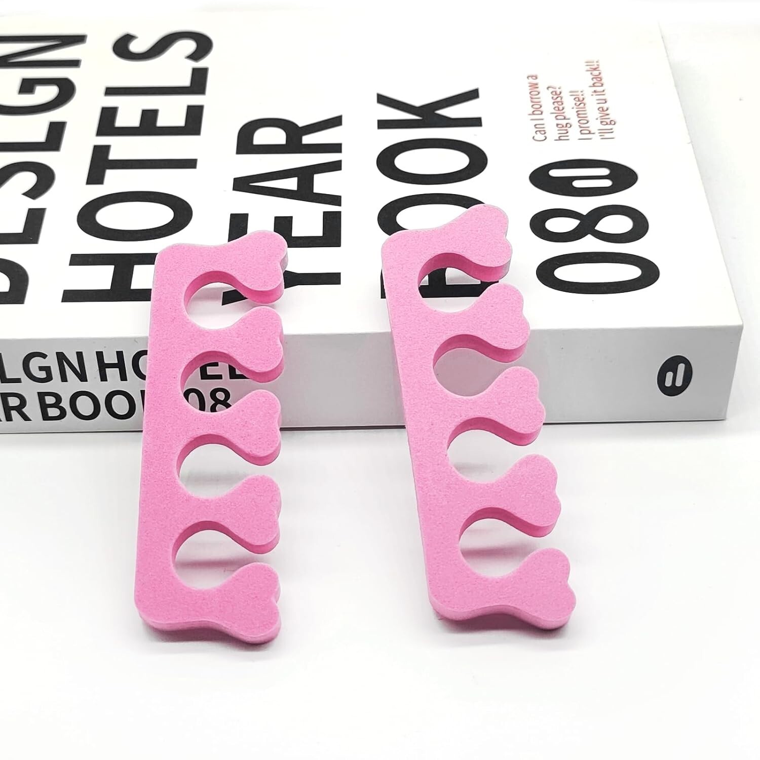 2pcs Sponge Toe Separators Soft Finger Separators Toe Divider Spacer ⭐️⭐️⭐️⭐️⭐️