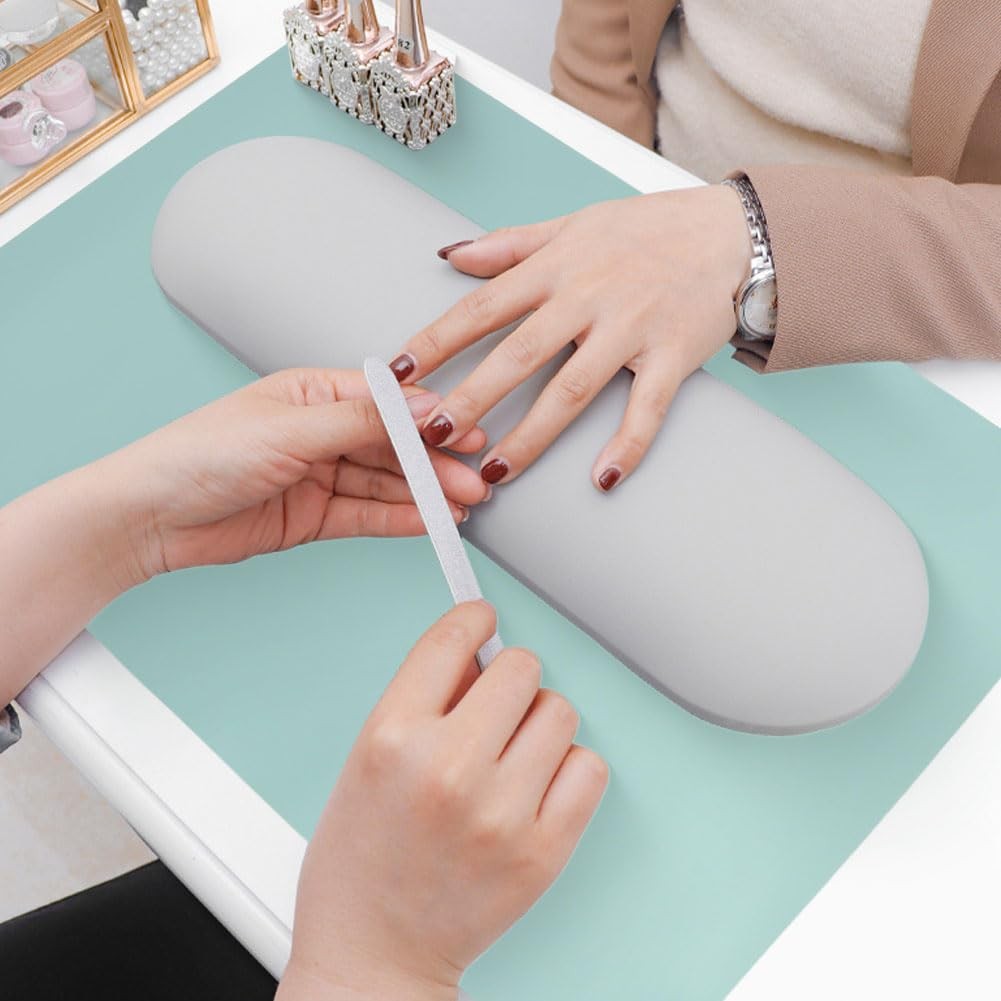 Nail Mat for Manicure 24″ Waterproof Microfiber Leather Desk Pad Table Protector