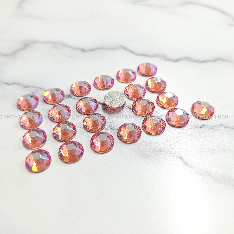 Swarovski 2088 – Flat Back-Rose Peach Shimmer F
