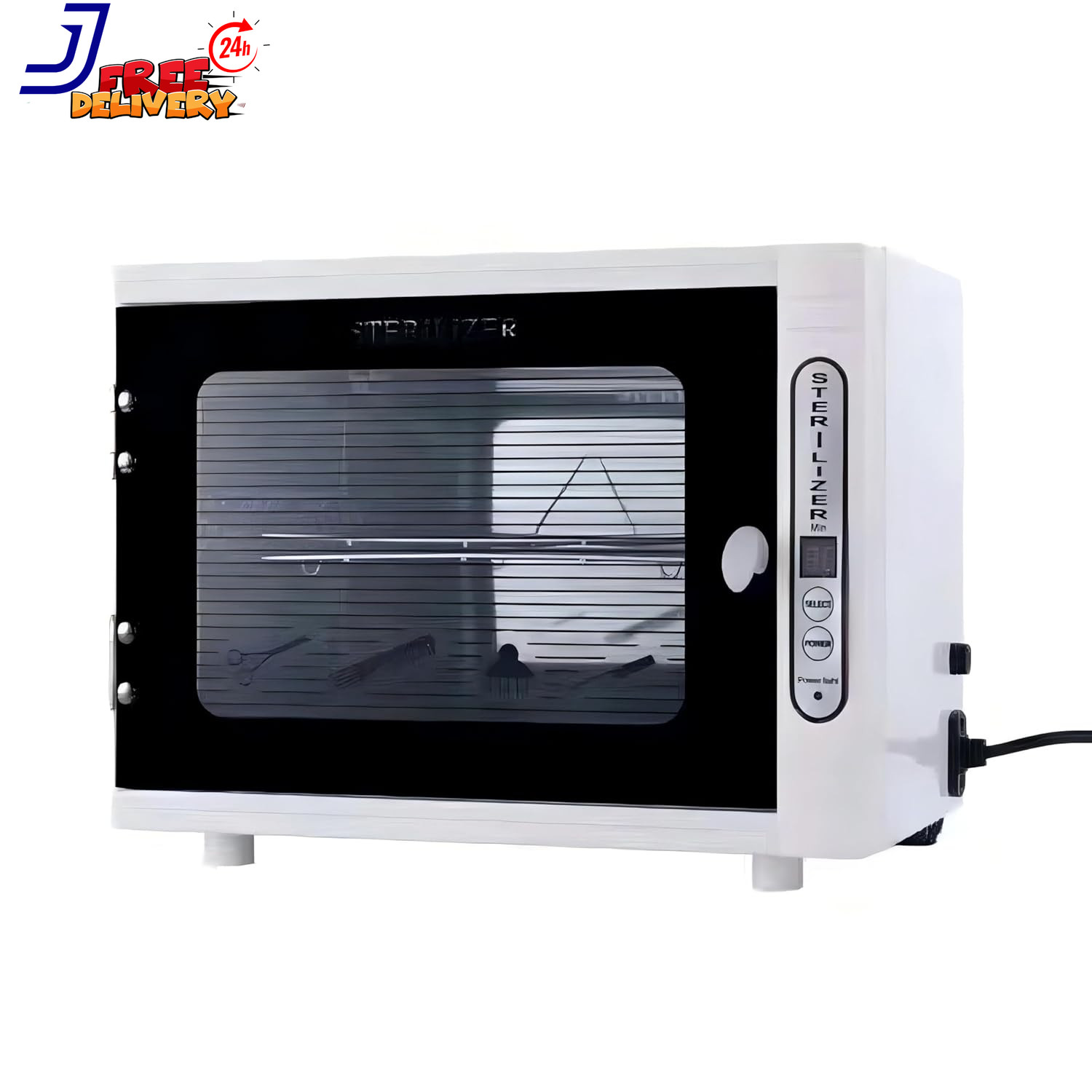 Nail Tool Sterilizers UV 12L Lighting Autoclave Machine for Labs Salons & Home