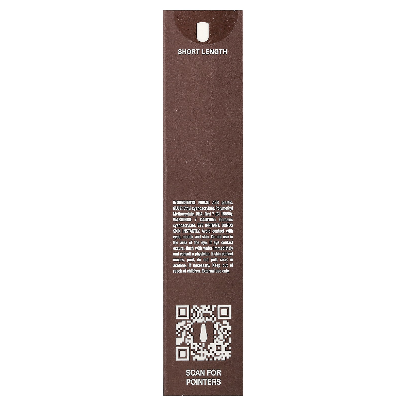On Point, Instant Press-On Mani, Short Length, You Don’t Know Jacques!, 27 Piece