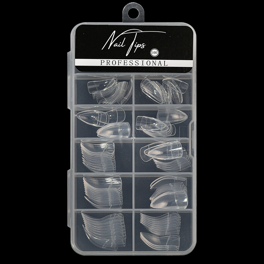 100Pcs Artistic Eagle Claw Fake Nails False Tips Extension Fashionable Nail Art