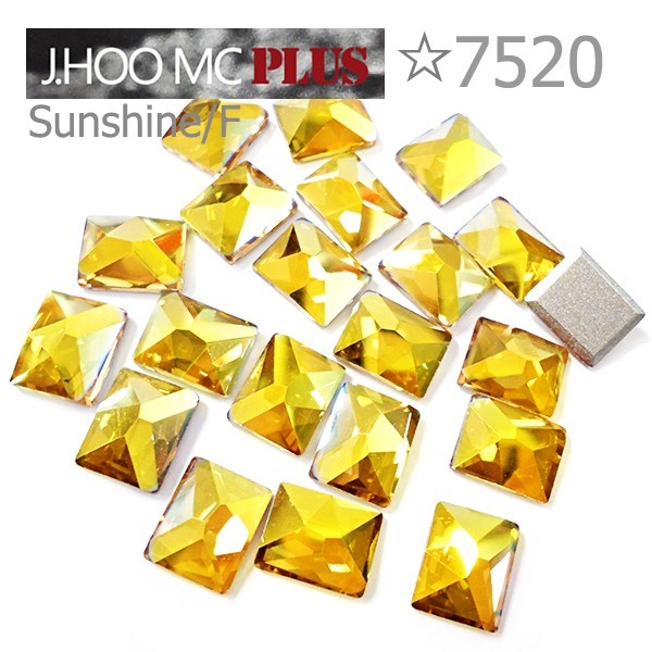 J.HOO Crystal 7520 Cosmic Flat Back Rhinestones 8×6mm Nail Art (10pcs)