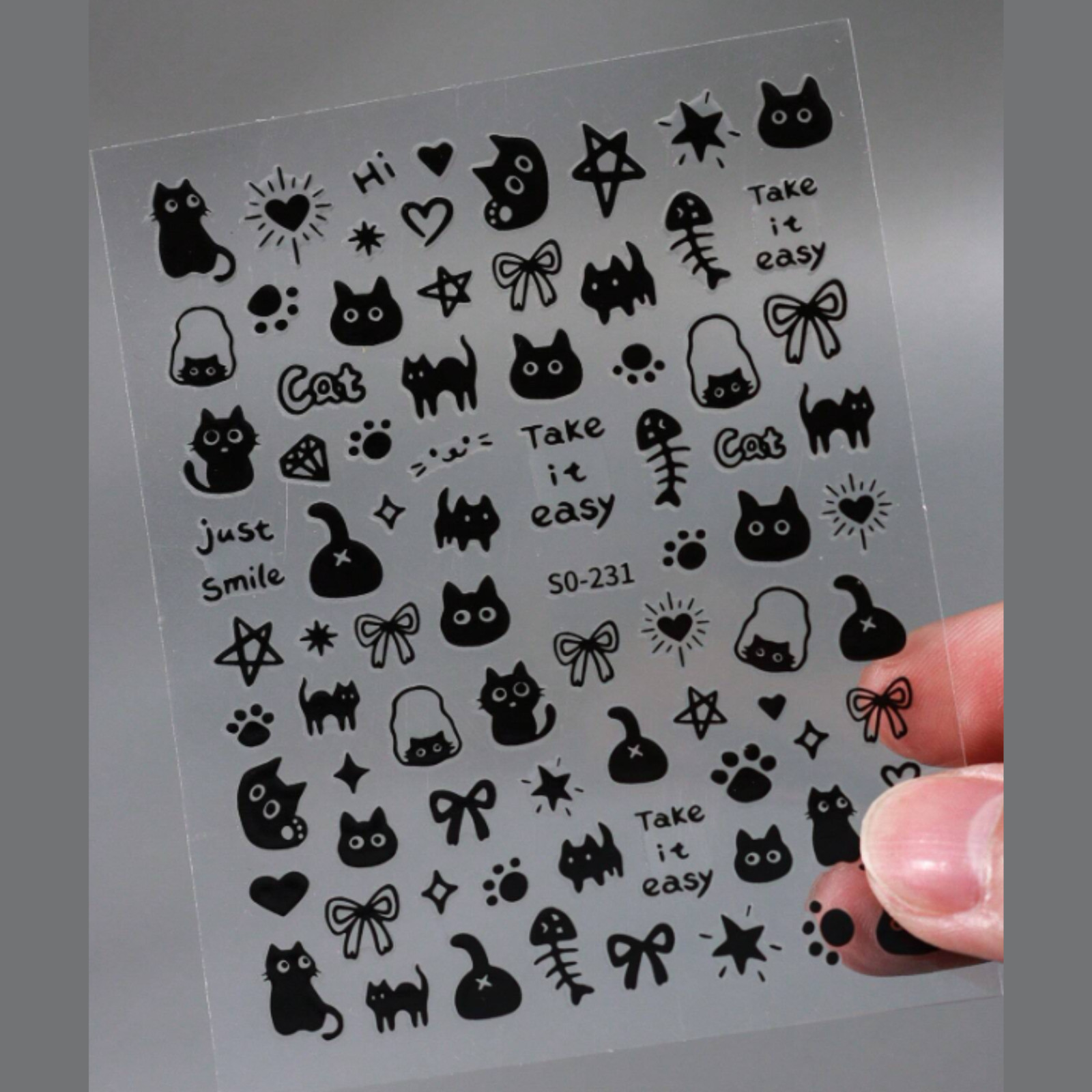 12 Design Nail Art Stickers Water Transfer Nail Art Decals for Women