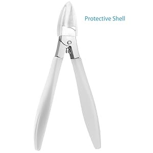 Toenail Clippers for Thick Toenails for Seniors, Angled Head Large Toe Nail
